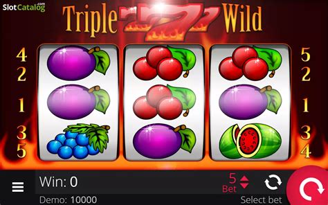 Triple Wild Seven Slot - Play Online